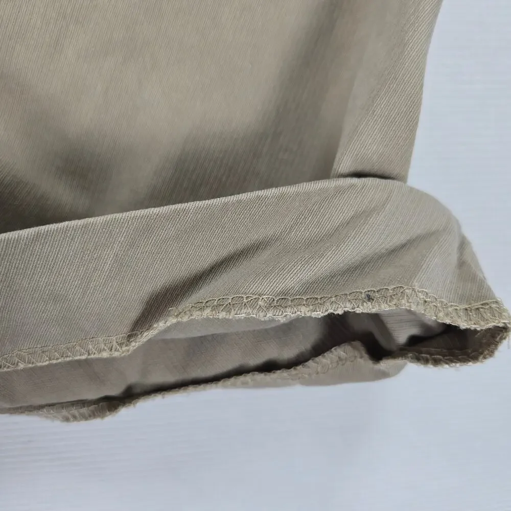 Tommy Bahama Silk Blend Tan Lightweight Pleated Pants Men's Size 38‎